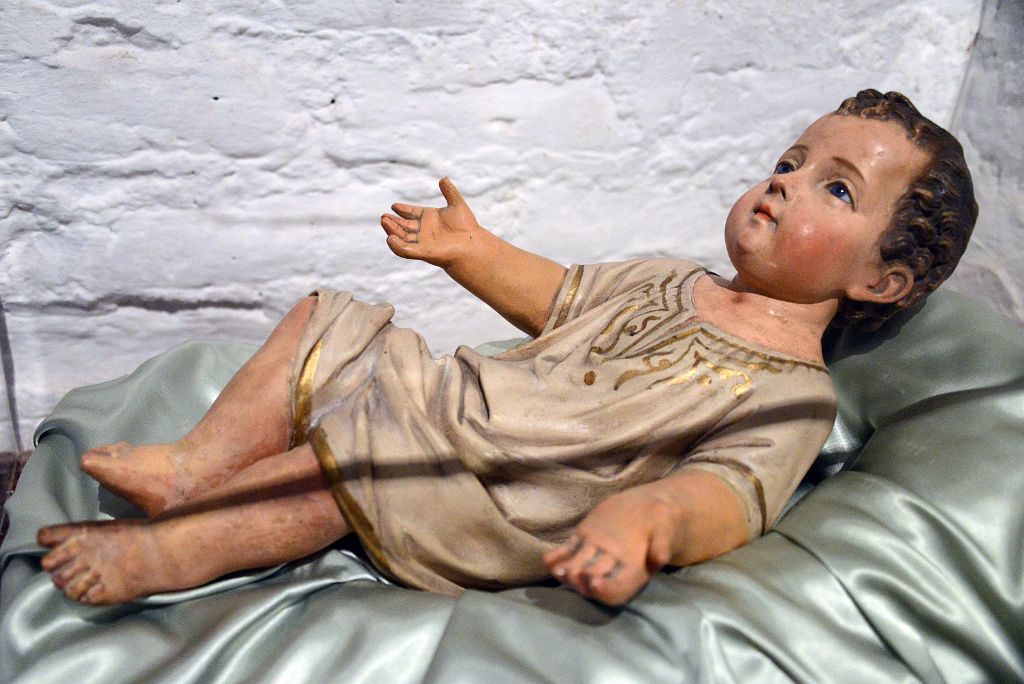 13 Baby Jesus Statue France 19C Basilica de Pilar Cloisters Museo Recoleta Buenos Aires